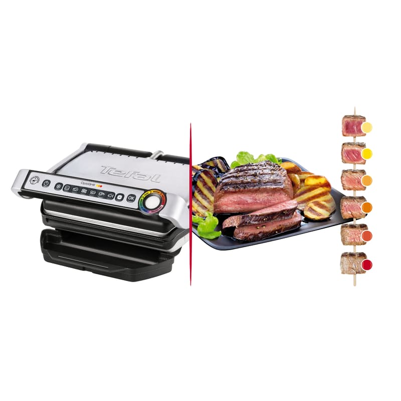 T-FAL Optigrill+ - Emballage défectueux avec garantie complète - GC712 