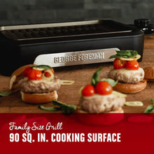 Load image into Gallery viewer, GEORGE FORMAN Smokeless Indoor Grill - Factory certified with full warranty - GFS0090BC
