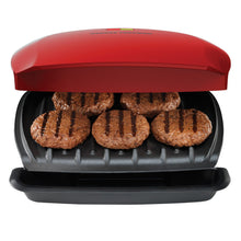 Load image into Gallery viewer, GEORGE FOREMAN 5-Serving Red Plate Grill - GR2080RC
