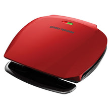 Load image into Gallery viewer, GEORGE FOREMAN 5-Serving Red Plate Grill - GR2080RC
