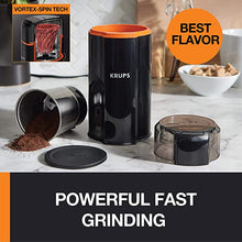 Load image into Gallery viewer, KRUPS Silent Vortex 3 in 1 Coffee Grinder - Blemished Package with Full Warranty - GX332850
