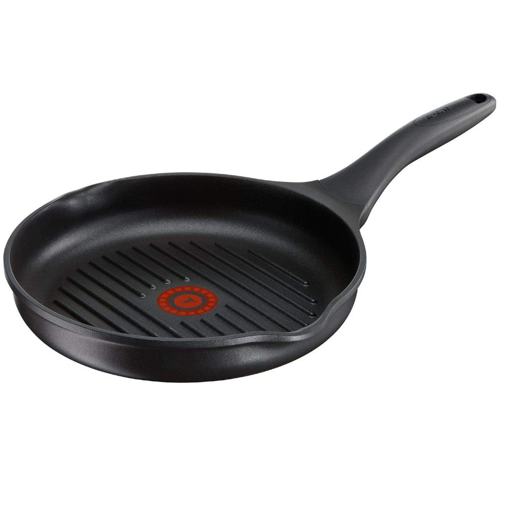 T-FAL Expert Poêle/Gril en fonte d'aluminium 26 cm - H1204055