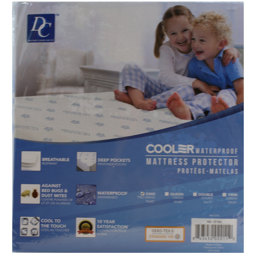 DOCTOR'S COMPLIMENTS Cooler Waterproof Mattress Protector - King - HA-15616K