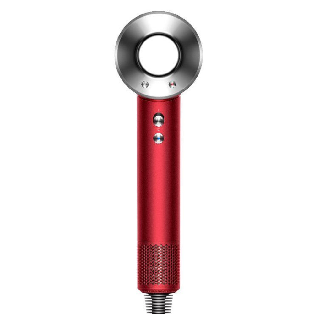 DYSON OFFICIAL OUTLET - Sèche-Cheveux Supersonic Rouge+Nickel - Reconditionné avec 1 an de Garantie Dyson - (Excellent) - HD07