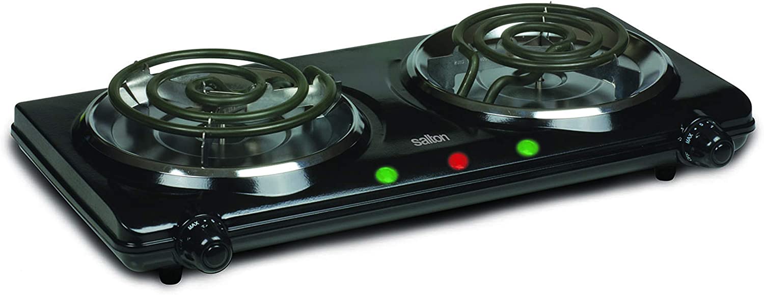 SALTON Dual Element Portable Burner - HP1427