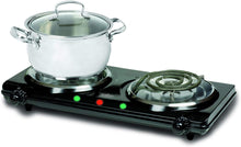 Load image into Gallery viewer, SALTON Dual Element Portable Burner - HP1427
