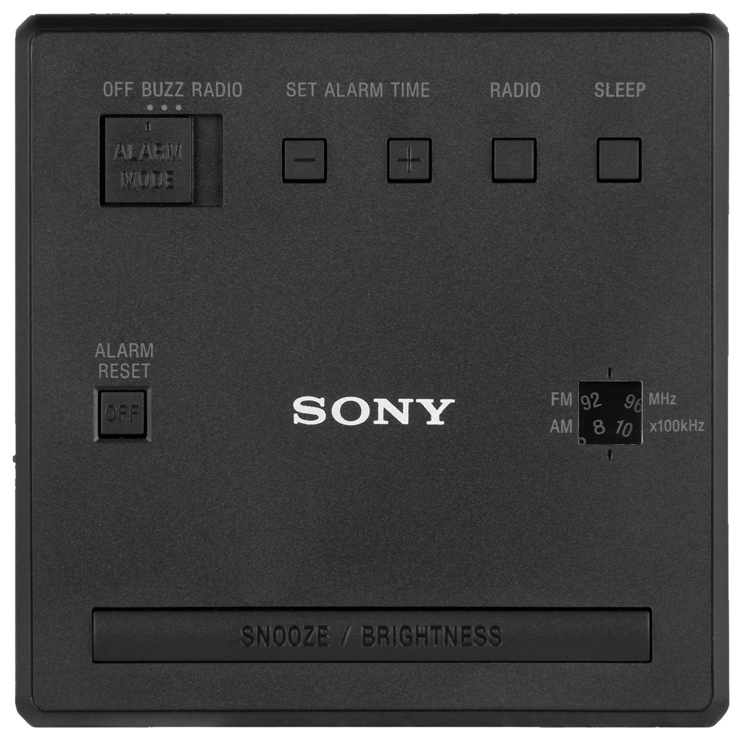 Réveil avec radio SONY - Remis à neuf avec la garantie Home Essentials - ICFC1