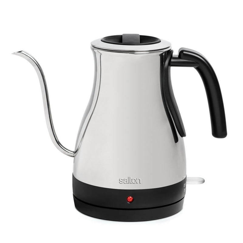 SALTON 360º Stainless Steel Cordless Electric Gooseneck Kettle - JK1802