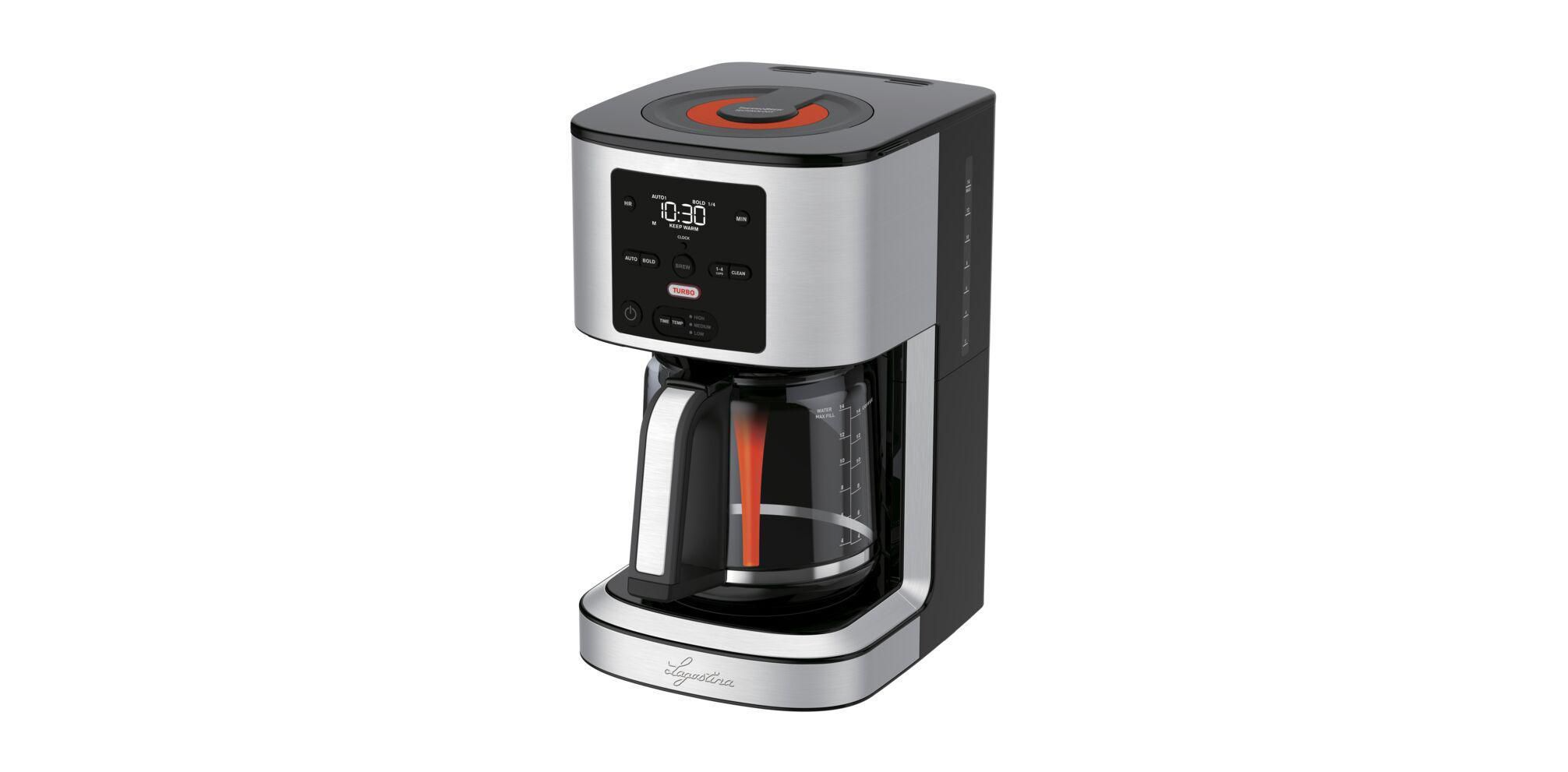 LAGOSTINA Thermobrew 14cup Programmable Coffee Maker KM422051 Home