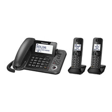 Load image into Gallery viewer, PANASONIC Digital Corded/Cordless Phone System - Refurbished with Home Essentials warranty -  KX-TGF352
