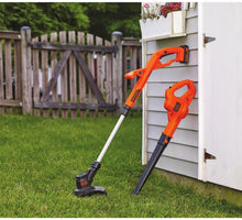 Load image into Gallery viewer, BLACK + DECKER 20V Max Grass Trimmer Sweeper Combo - Refurbished with Full Manufacturer Warranty - LCC221
