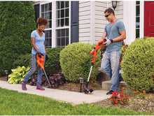 Load image into Gallery viewer, BLACK + DECKER 20V Max Grass Trimmer Sweeper Combo - Refurbished with Full Manufacturer Warranty - LCC221
