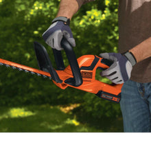 Load image into Gallery viewer, BLACK + DECKER 20v 22in Cordless Hedge Trimmer - LHT2220
