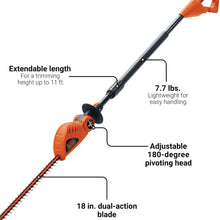 Charger l&#39;image dans la galerie, Taille-haie sur perche au lithium-ion nu 20 V Max BLACK+DECKER - LPHT120B
