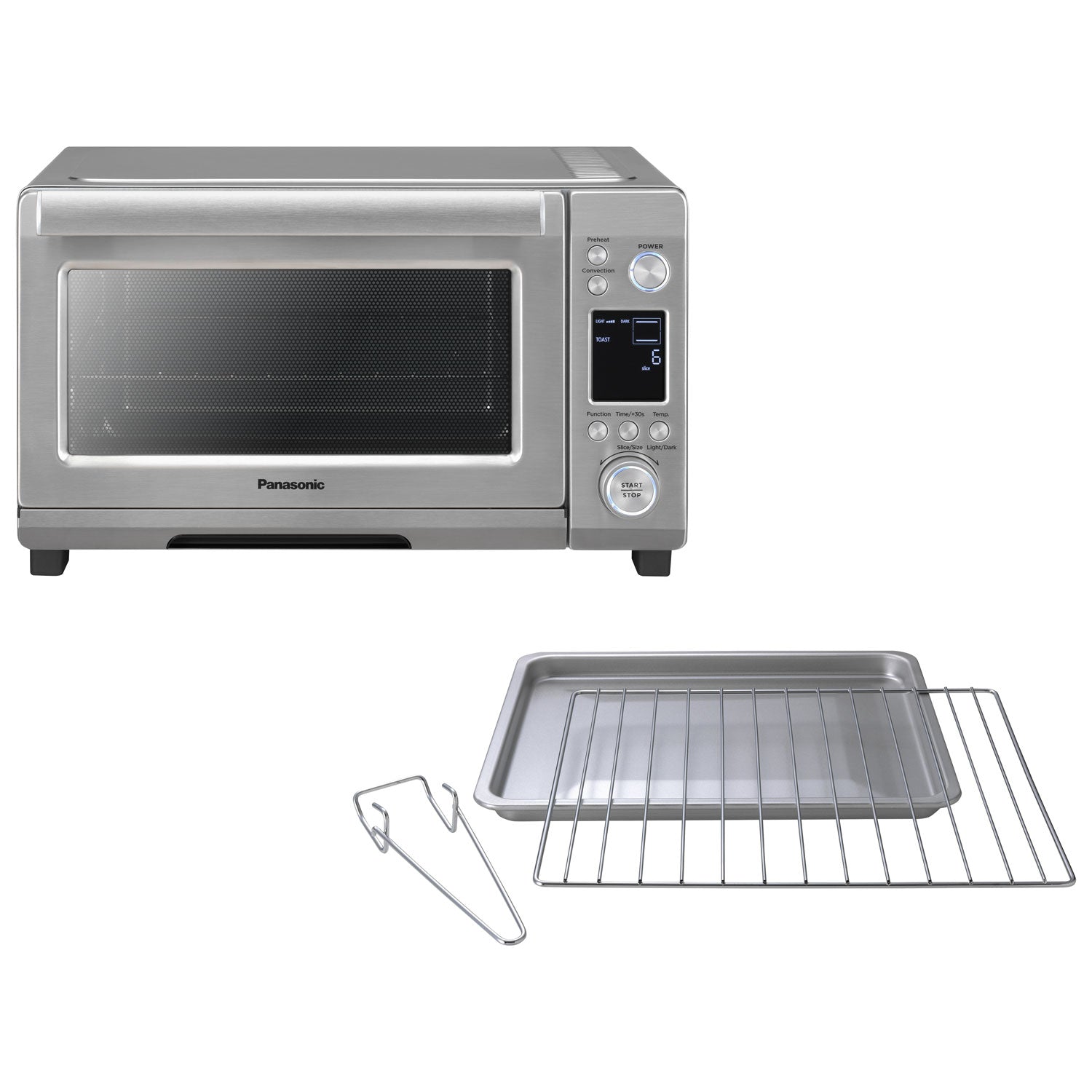 PANASONIC 0,9 ​​Cu. Fort. Four grille-pain à convection - Remis à neuf avec la garantie Home Essentials - NBG251