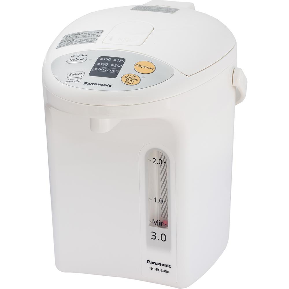 PANASONIC Hot Water Dispenser 3.0L -  Refurbished with Home Essentials warranty - NC-EG3000