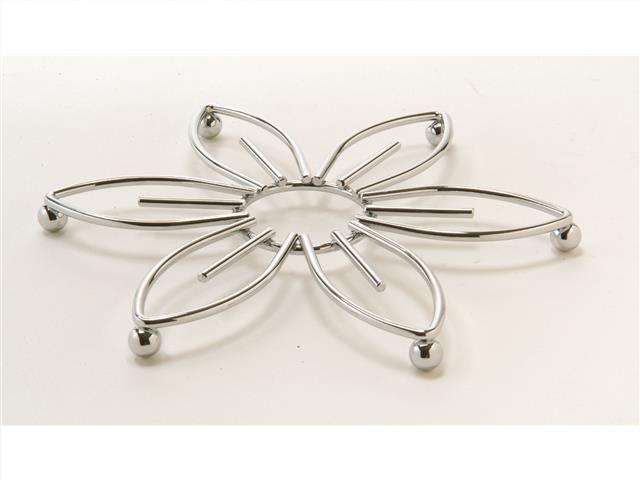 NOVEL Flat Metal Flower Trivet - NOV-1466