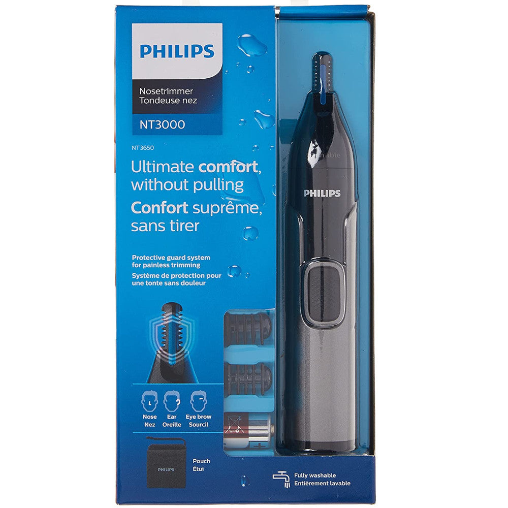 PHILIPS Nose trimmer Series 3000 for Nose, Ear & Eyebrow - NT3650/16