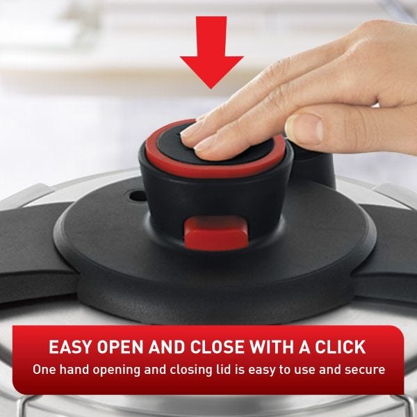 Autocuiseur T-FAL 6L Clipso - Emballage défectueux avec garantie complète - P4500732