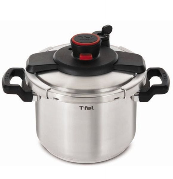 T-FAL 6L Clipso Pressure Cooker - Blemished package with full warranty - P4500732