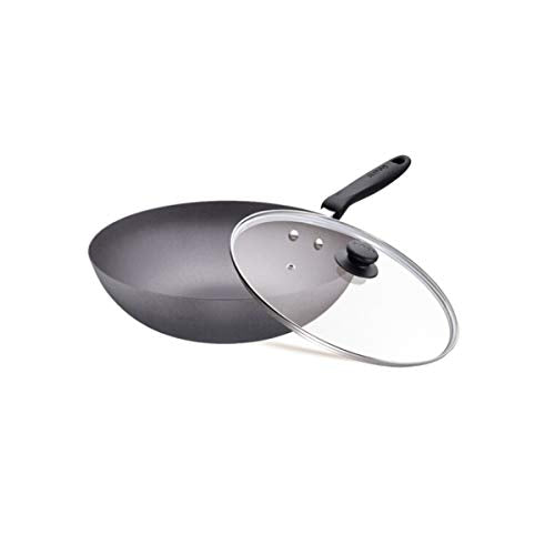 Wok antiadhésif SUPOR 30 cm avec couvercle - Emballage imparfait avec garantie complète - PC30S3W 