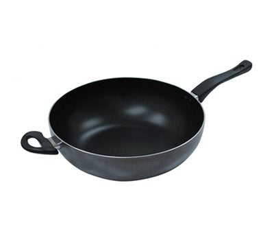 SUPOR 30-Cm Non-Stick Wok with Lid - Blemished package with full warranty - PC30S3W