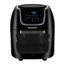 Charger l&#39;image dans la galerie, Friteuse à air Vortex POWERXL 10 Qt avec rôtissoire - Certifiée en usine avec la garantie Home Essentials - PXLAFP10Q
