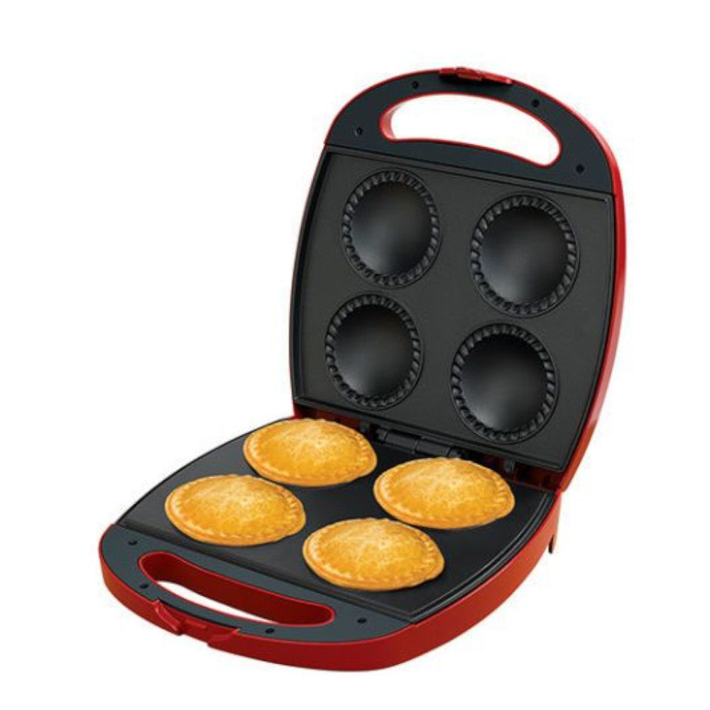 COOKS ESSENTIALS Non Stick 4 Individual Pie Maker - QCE0936