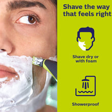 Load image into Gallery viewer, PHILIPS OneBlade Hybrid Electric Trimmer and Shaver - QP2520/21
