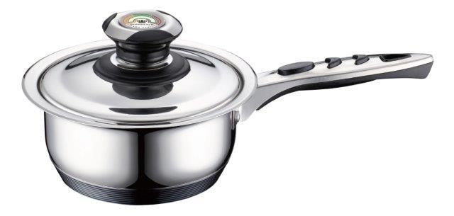 STANDA 18cm/2.3L Sauce Pan with Stainless Steel Lid - RL-16N-18SP