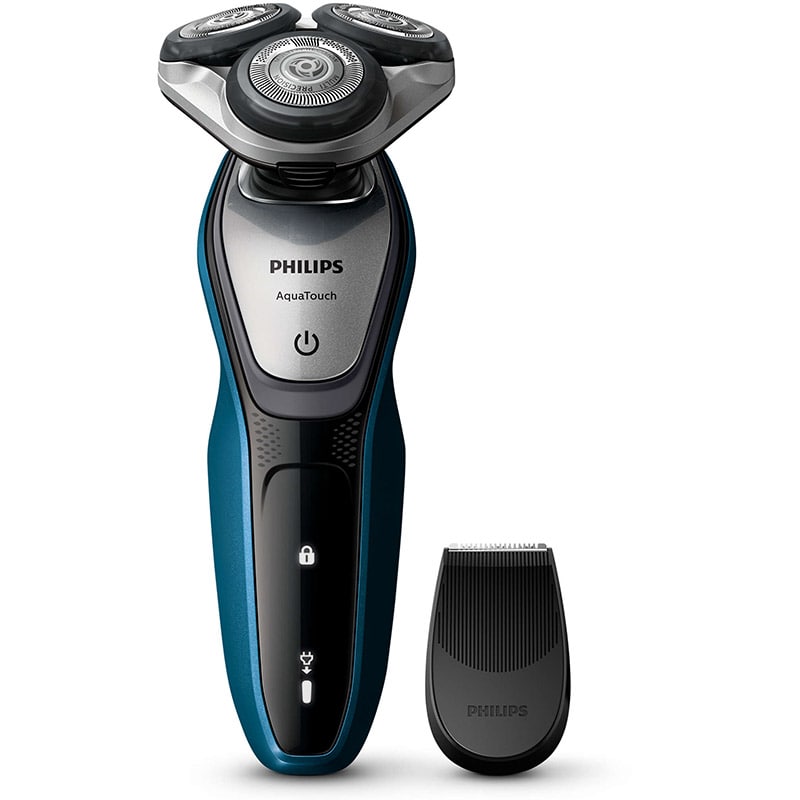 PHILIPS AquaTouch Wet/Dry Shaver with Trimmer - Refurbished with Home Essentials Warranty -  S5420