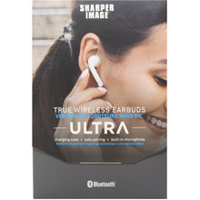 Load image into Gallery viewer, SHARPER IMAGE Ultra Wireless Earbuds - SBT303WH
