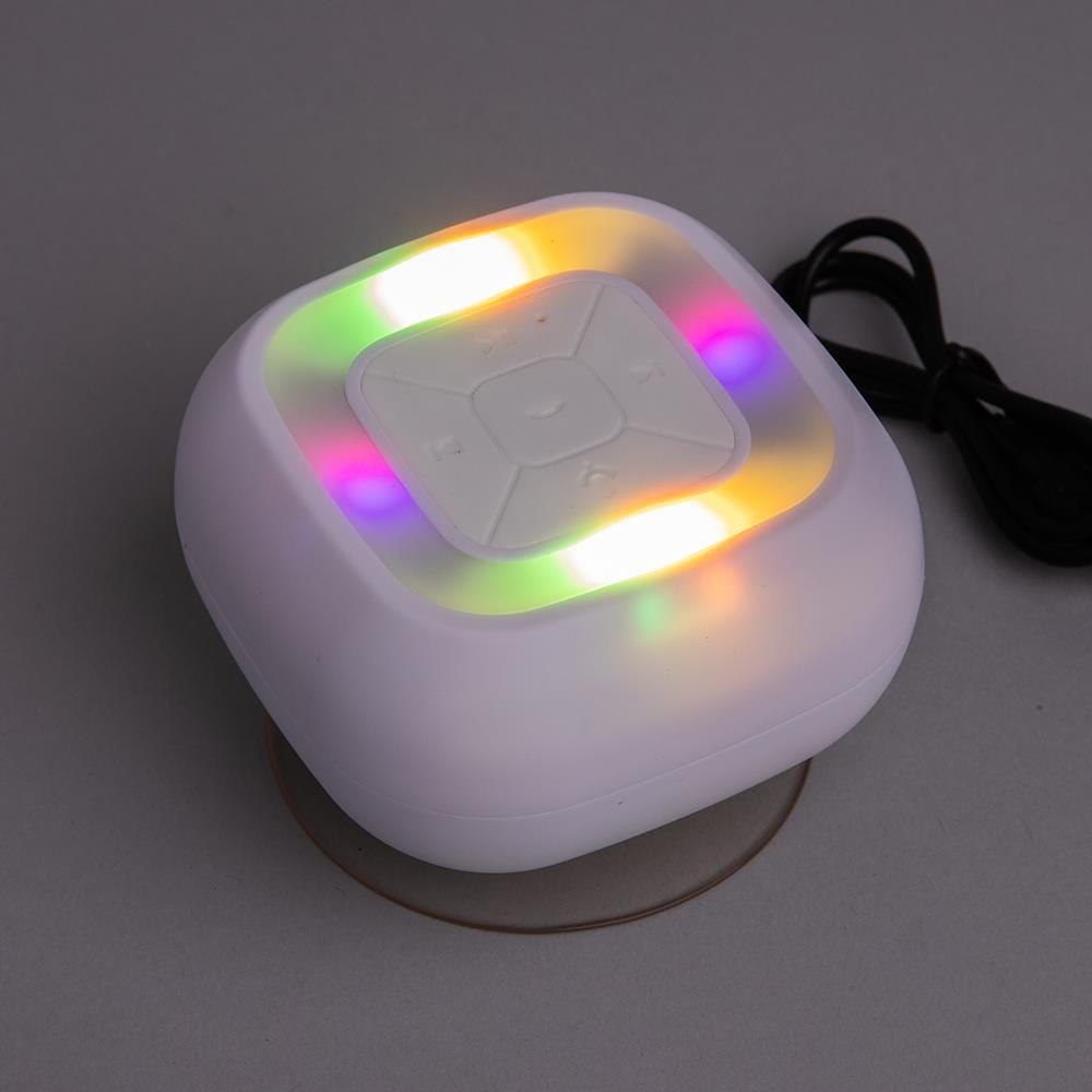 SHARPER IMAGE Haut-parleur de douche Bluetooth Aqua Link avec Siri et Google - SBT694WH 