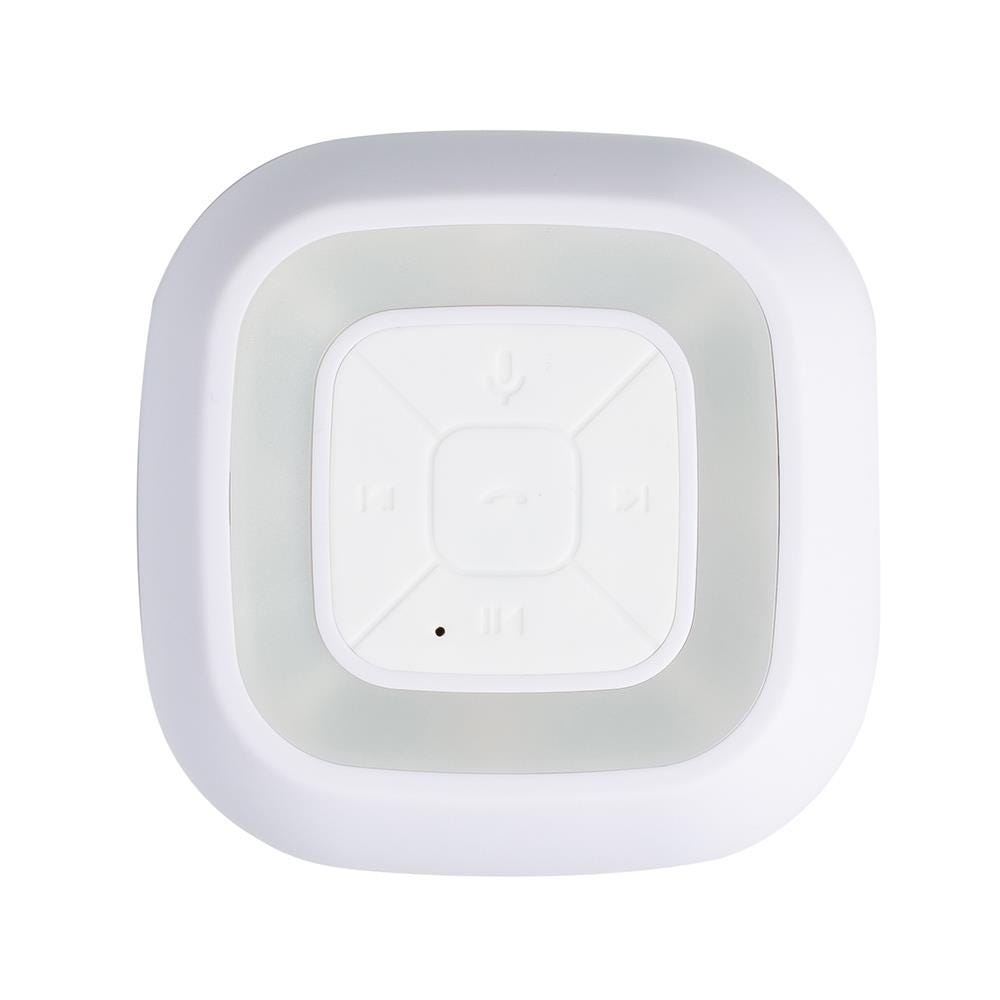 SHARPER IMAGE Haut-parleur de douche Bluetooth Aqua Link avec Siri et Google - SBT694WH 