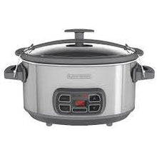 Load image into Gallery viewer, BLACK + DECKER 7QT Digital Slow Cooker -  Factory Certified with Full Warranty - SCD1007D
