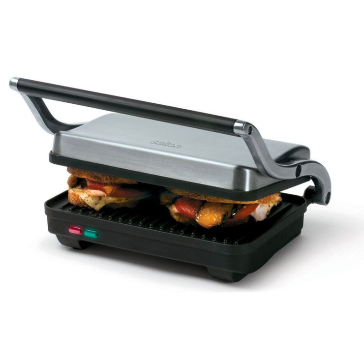 SALTON Stainless Steel Panini Grill - SG1263