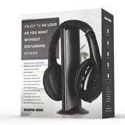 SHARPER IMAGE Air Tune Wireless RF TV Headphones - SHP924GY