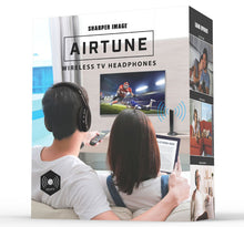 Load image into Gallery viewer, SHARPER IMAGE Air Tune Wireless RF TV Headphones - SHP924GY
