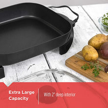 Load image into Gallery viewer, BLACK + DECKER 12X15 Electric Skillet - Factory Certified with Full Warranty - SK1215BC
