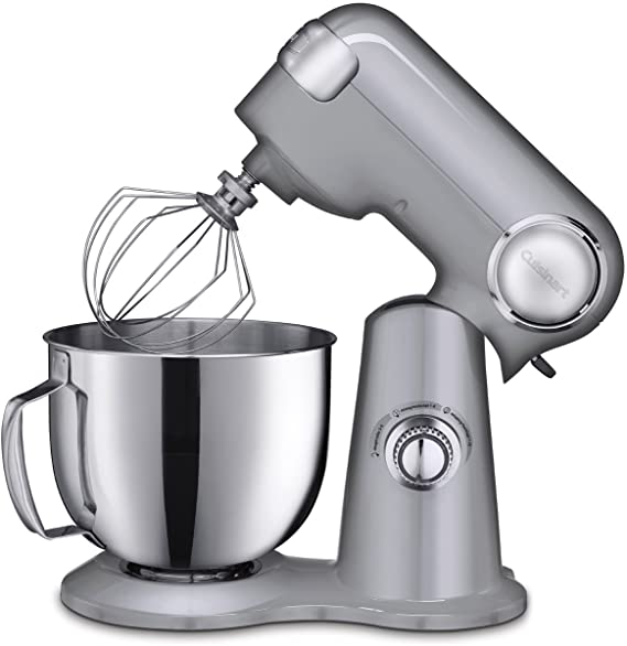 CUISINART 5.5 Qt Silver Stand Mixer  - Refurbished with Cuisinart Warranty - SM50BC