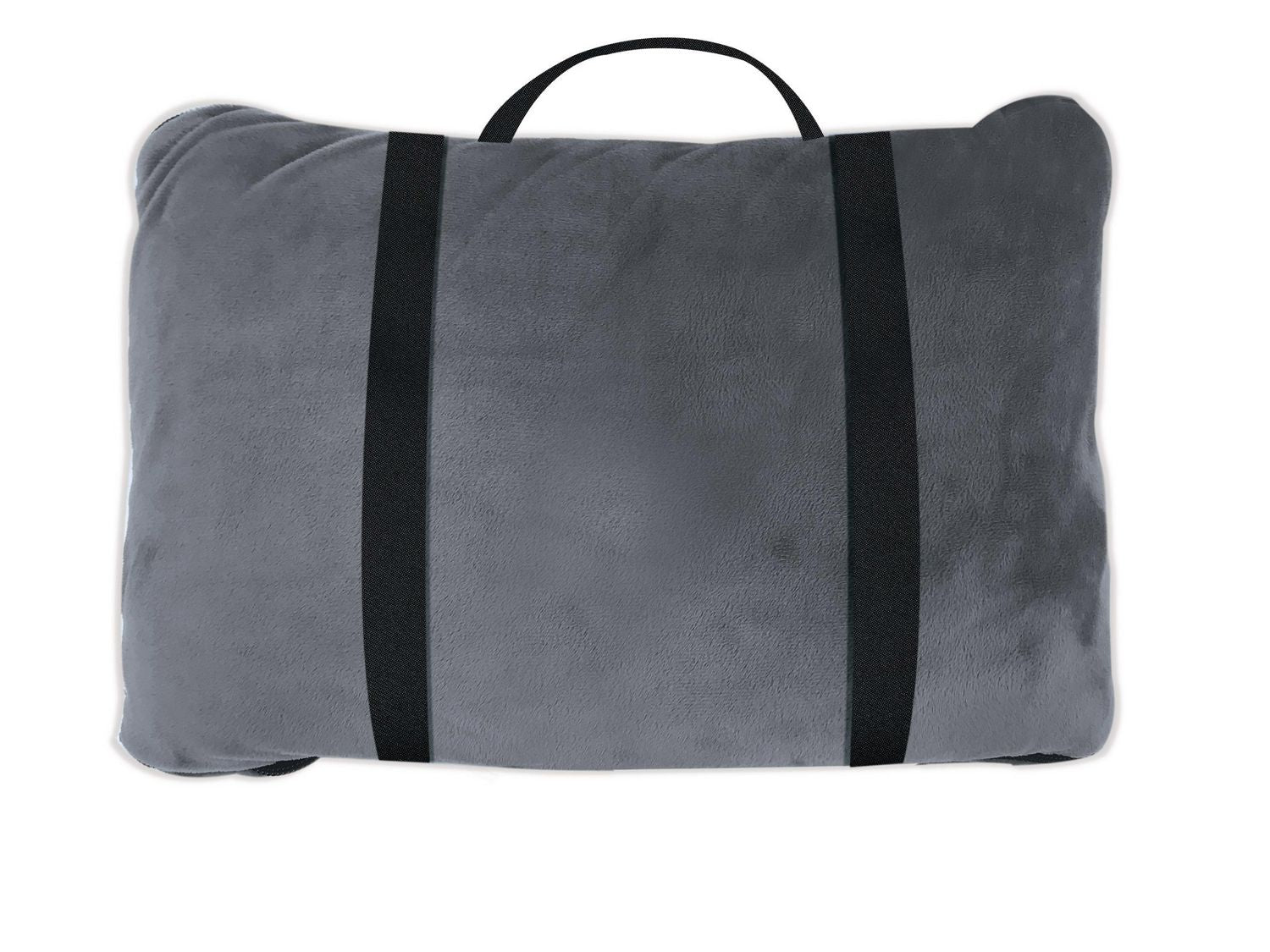 SHARPER IMAGE Couverture chauffante 2 en 1 en peluche alimentée par USB - SMG6001GY