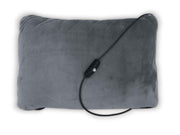 SHARPER IMAGE Couverture chauffante 2 en 1 en peluche alimentée par USB - SMG6001GY