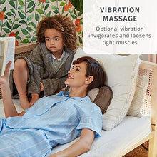 Load image into Gallery viewer, HOMEDICS 3D Shiatsu Select Massage Pillow with Heat (Purple) - SP-100H
