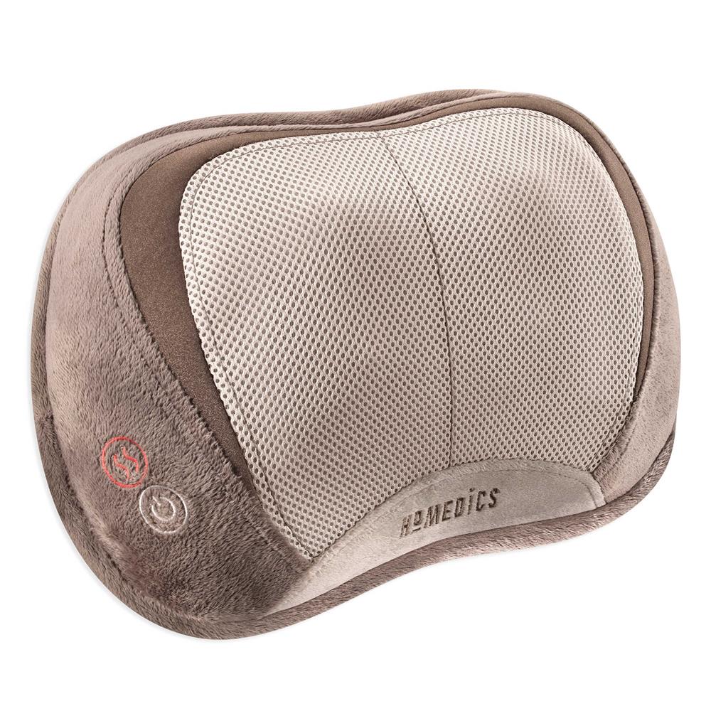 HOMEDICS 3D Shiatsu Select Massage Pillow with Heat (Purple) - SP-100H
