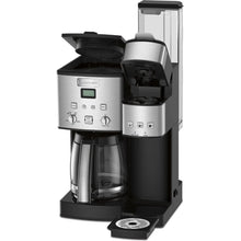Load image into Gallery viewer, CUISINART 12 Cup Black/Stainless Steel Permanent Filter Single Serve Coffee Maker, with Carafe Combo - SS15C
