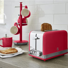 Load image into Gallery viewer, SWAN 2 Slice Toaster red - ST19010RN
