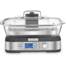 Charger l&#39;image dans la galerie, CUISINART Cook Fresh Cuiseur vapeur numérique en verre – STM-1000C
