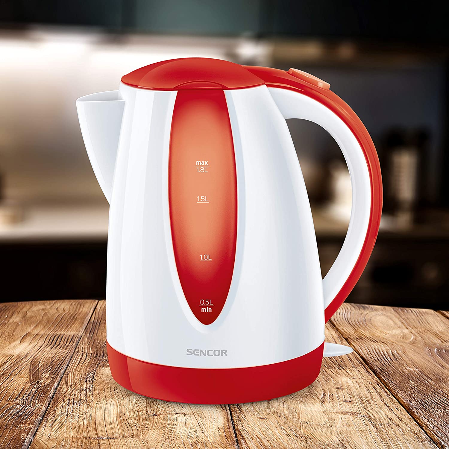 Bouilloire sans fil SENCOR 1,8 L - SWK1814RD