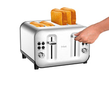 Load image into Gallery viewer, T-FAL Element 4-Slice Stainless Steel Toaster - Blemished package with full warranty - TF684D50
