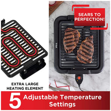 Load image into Gallery viewer, T-FAL Smokeless Indoor Non Stick Grill - Blemished package with full warranty - TG403D52
